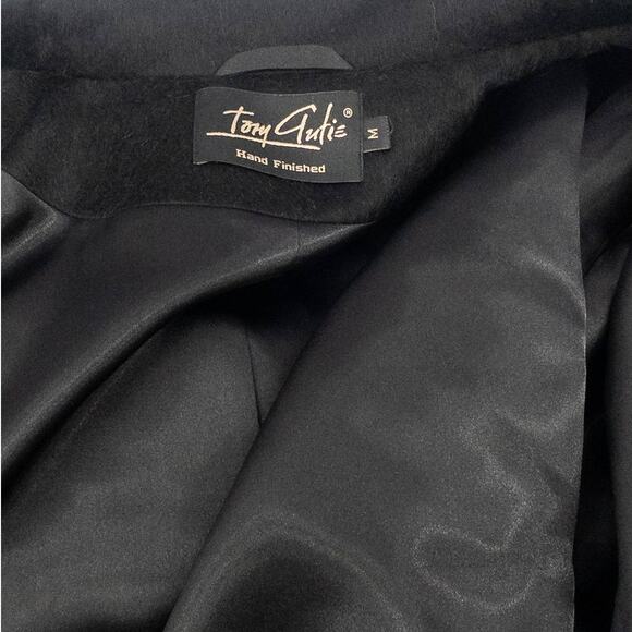 Tom Gutie Women's Baby Alpaca Bomber Jacket Coat Medium - Picture 9 of 13